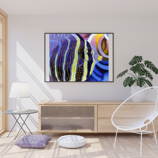 Sailfin Tang Art Print