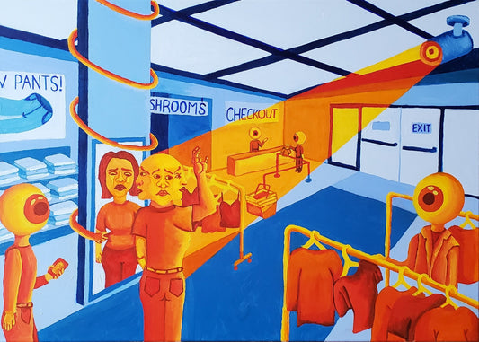 Social Anxiety Painting