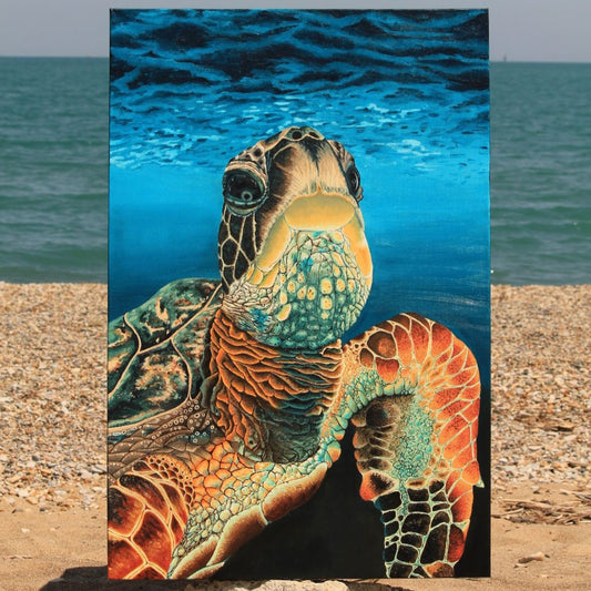 Ocean Traveller- Sea Turtle Painting