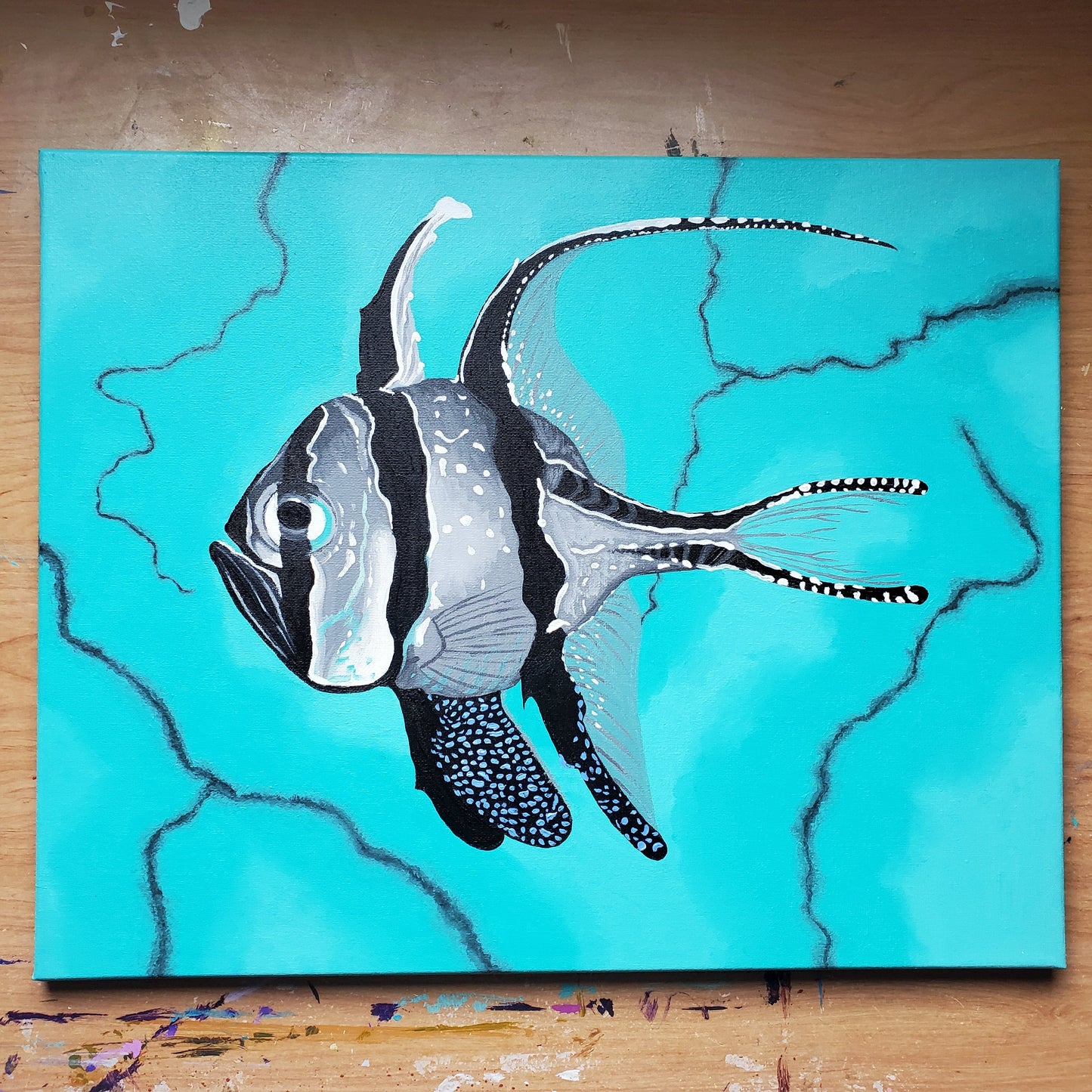 Banggai Cardinal Fish Painting