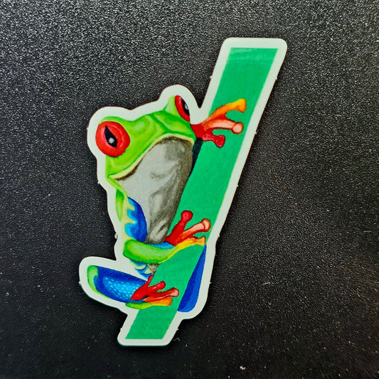 Red Eyed Tree Frog Sticker