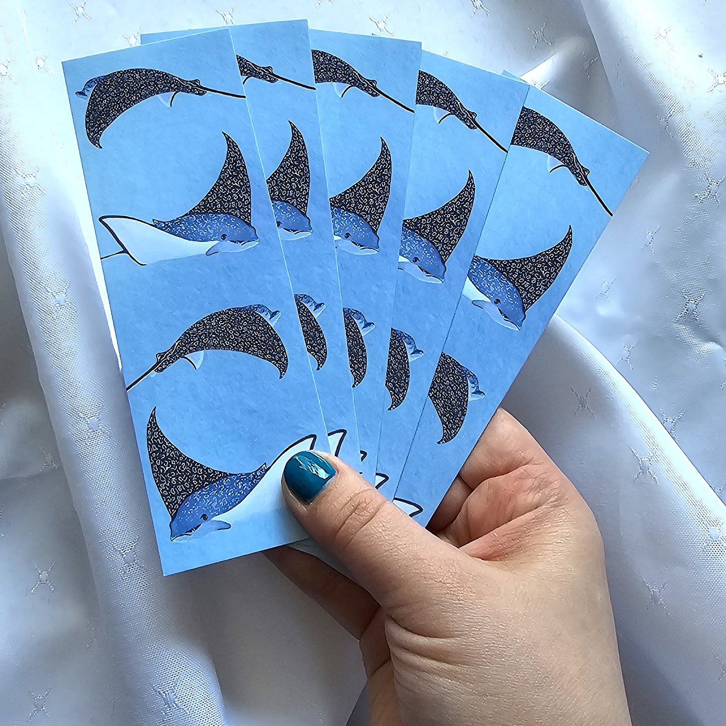 Spotted Eagle Ray Bookmark