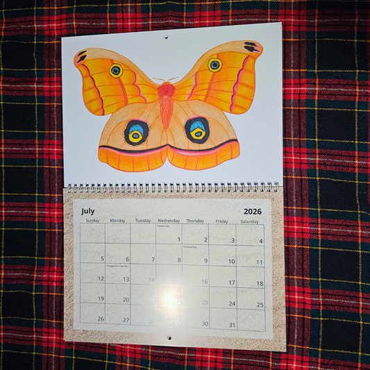 2026 Moth Calendar