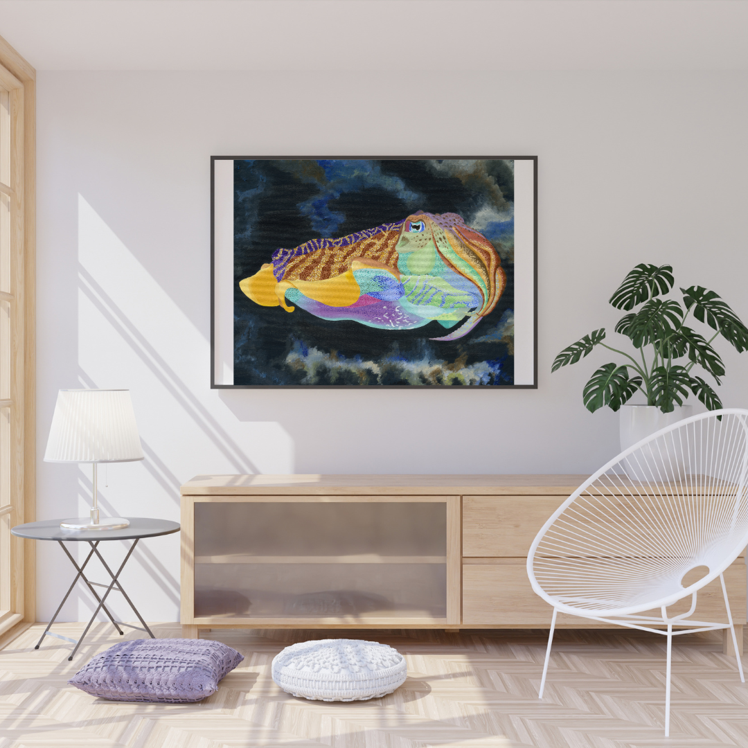 Cuttlefish Art Print