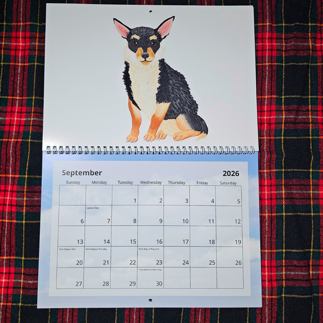 2026 Dog Calendar