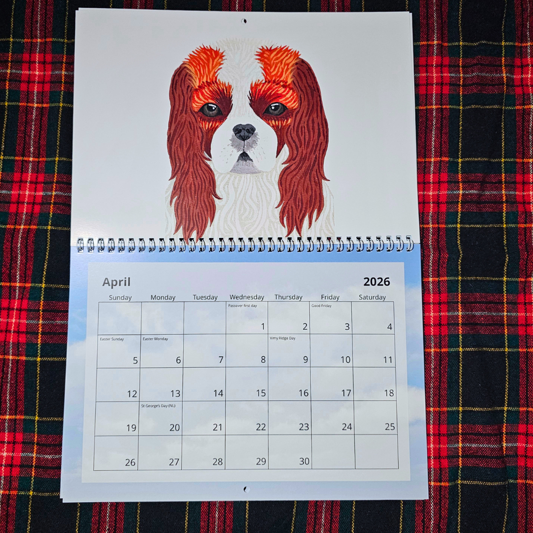 2026 Dog Calendar