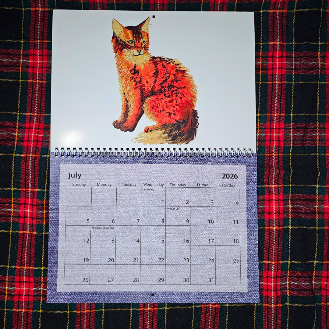 2026 Cat Calendar