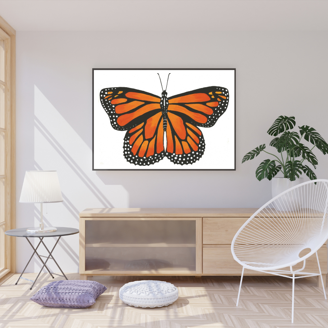 Monarch Butterfly Print