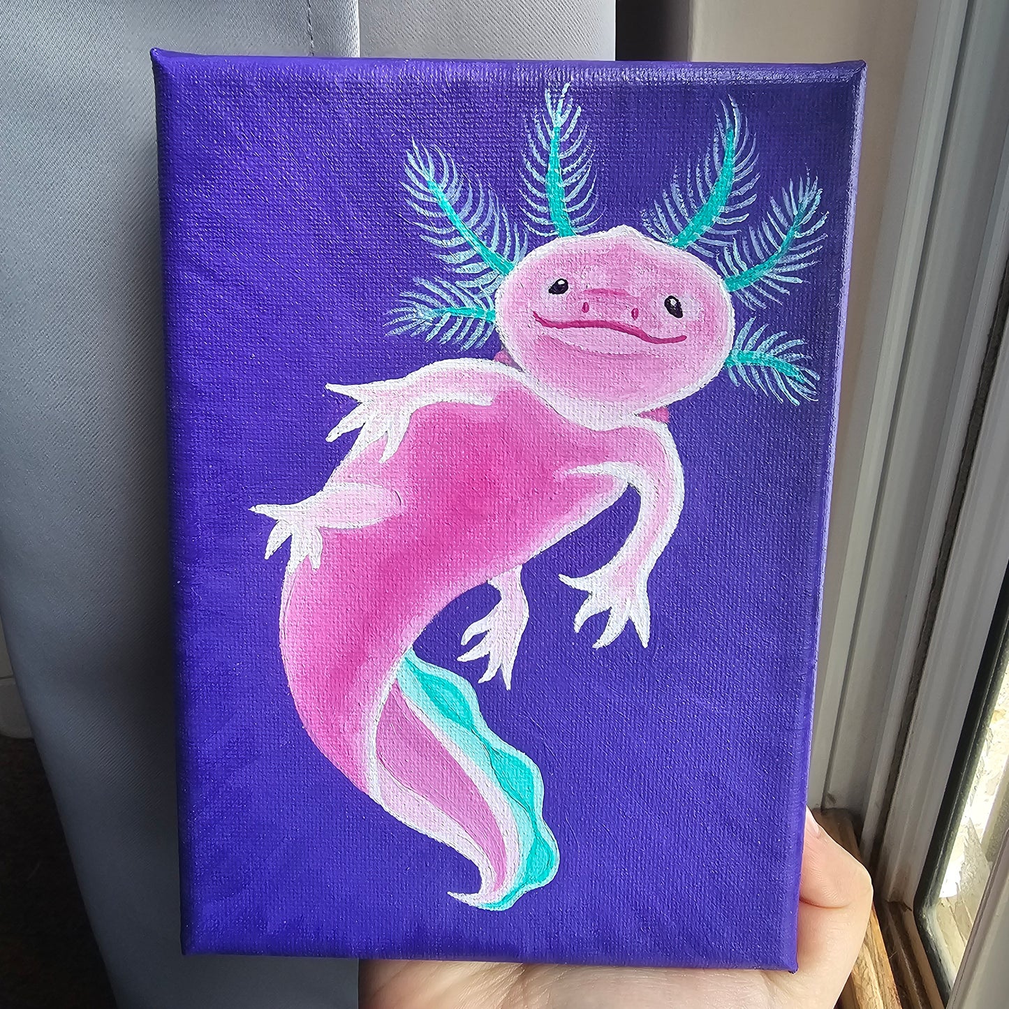 Axolotl Painting