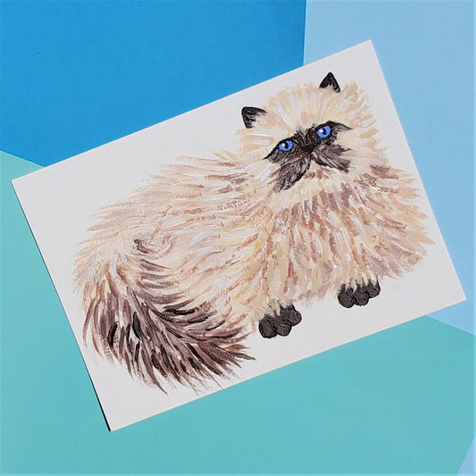 Himalayan Cat Painting