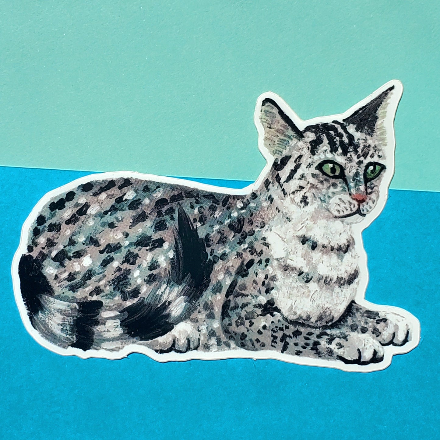 Egyptian Mau Cat Sticker