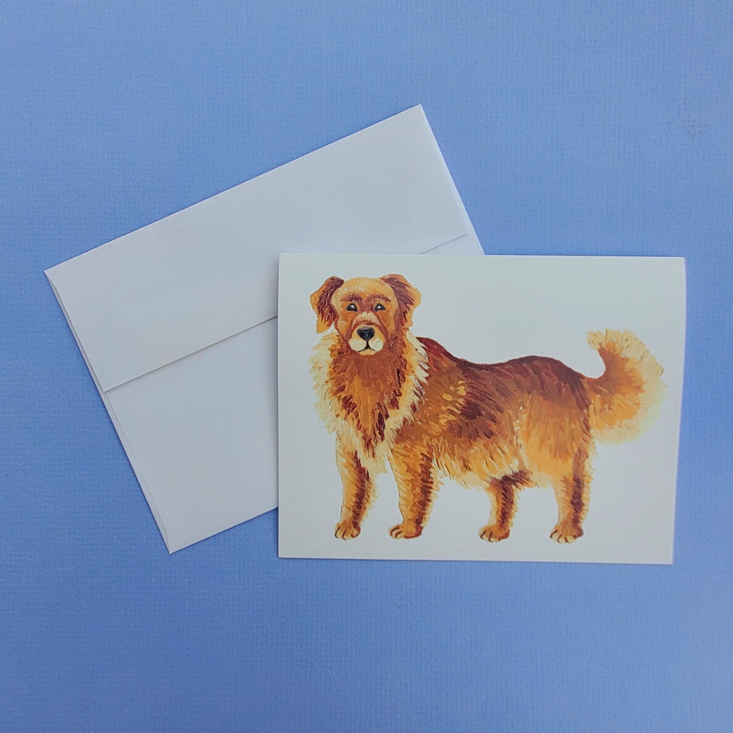 Golden Retriever Greeting Card