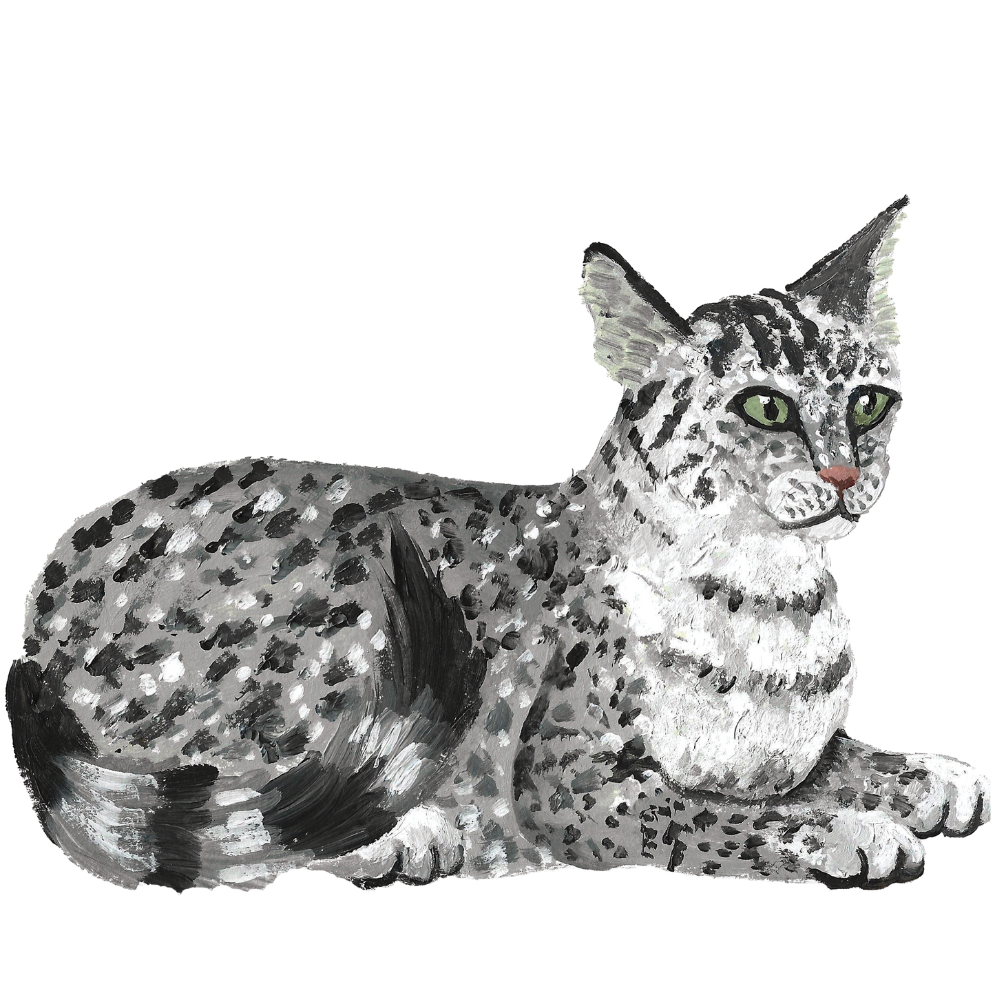 Egyptian Mau Cat Sticker