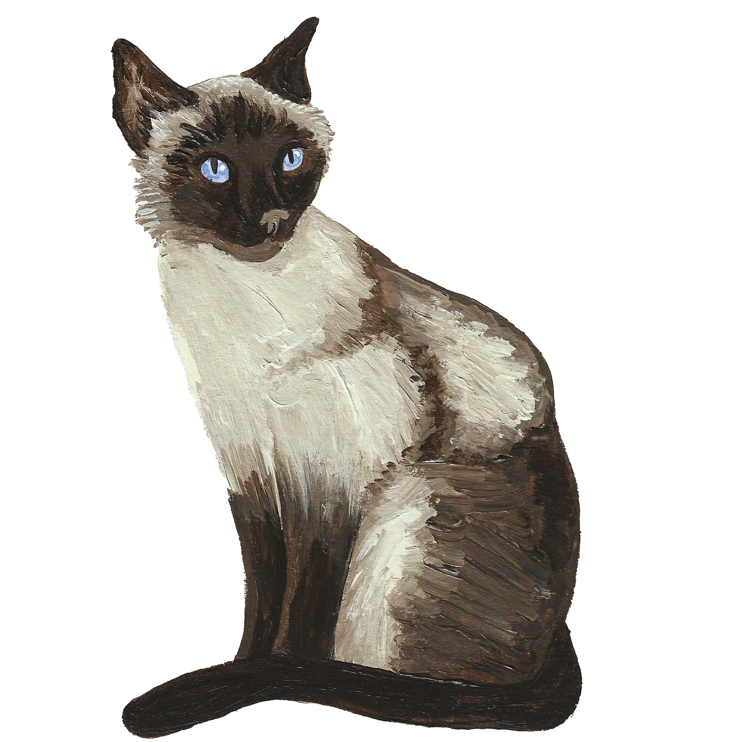 Siamese Cat Sticker