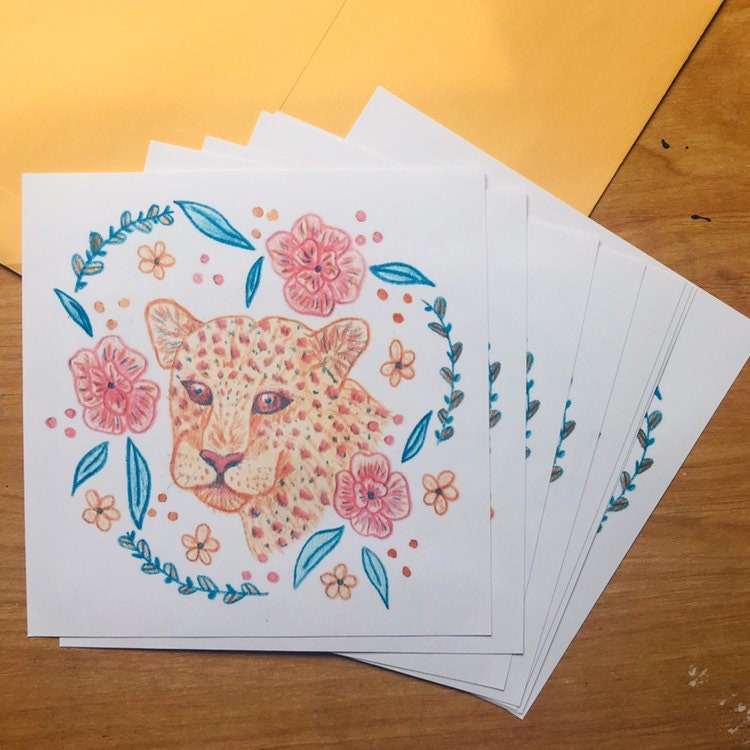 Cheetah-Spring Collection Print