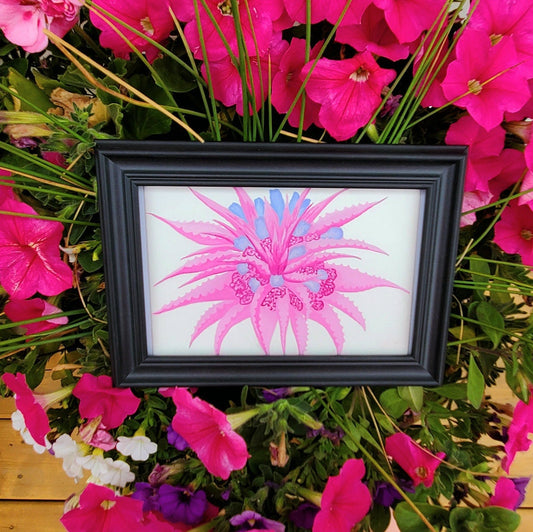 Urn Plant Framed Painting