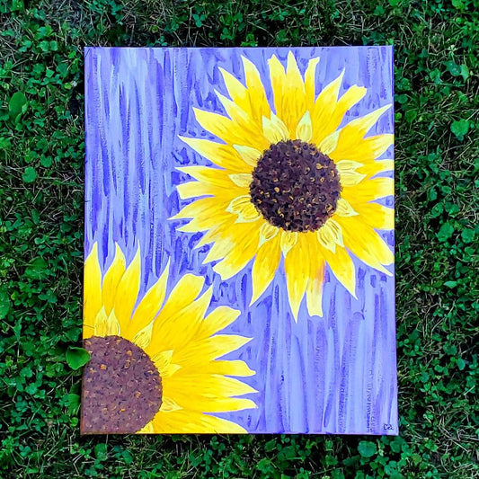 Sunflower Painting