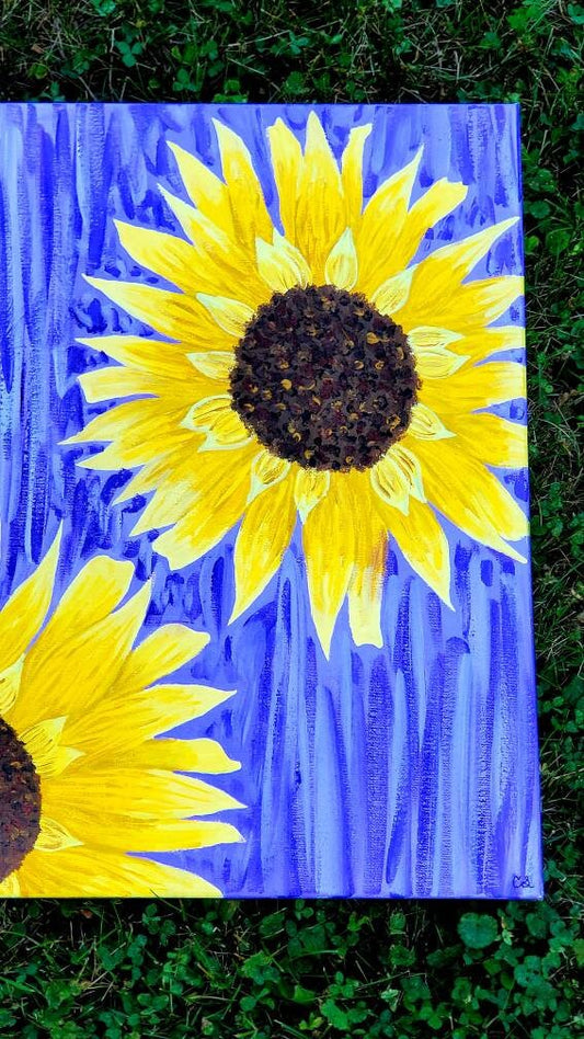 Sunflower Painting