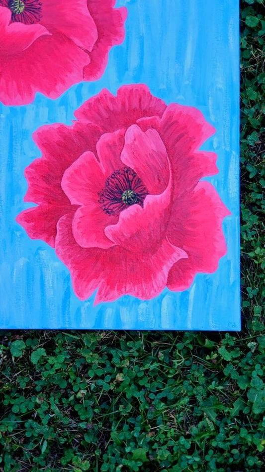 Poppy Painting