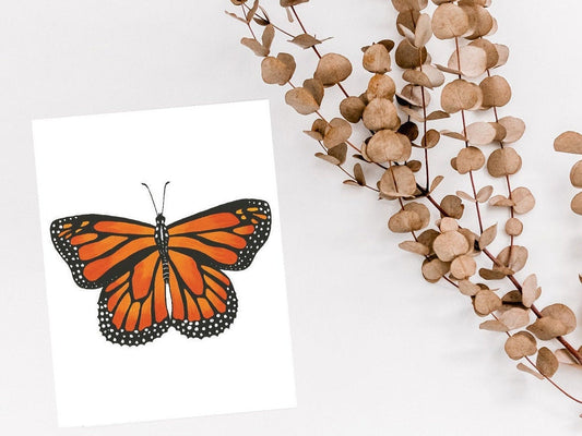 Monarch Butterfly Greeting Card