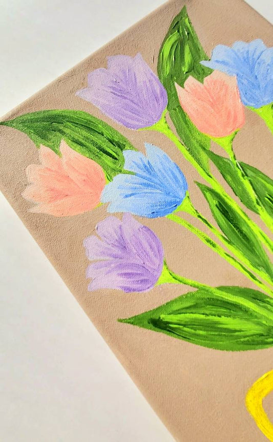 Easter Bouquet Painting