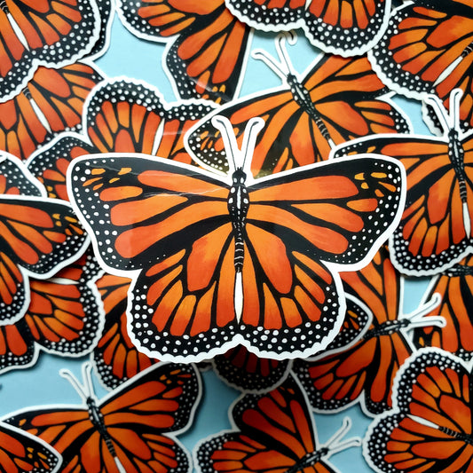 Monarch Butterfly Sticker