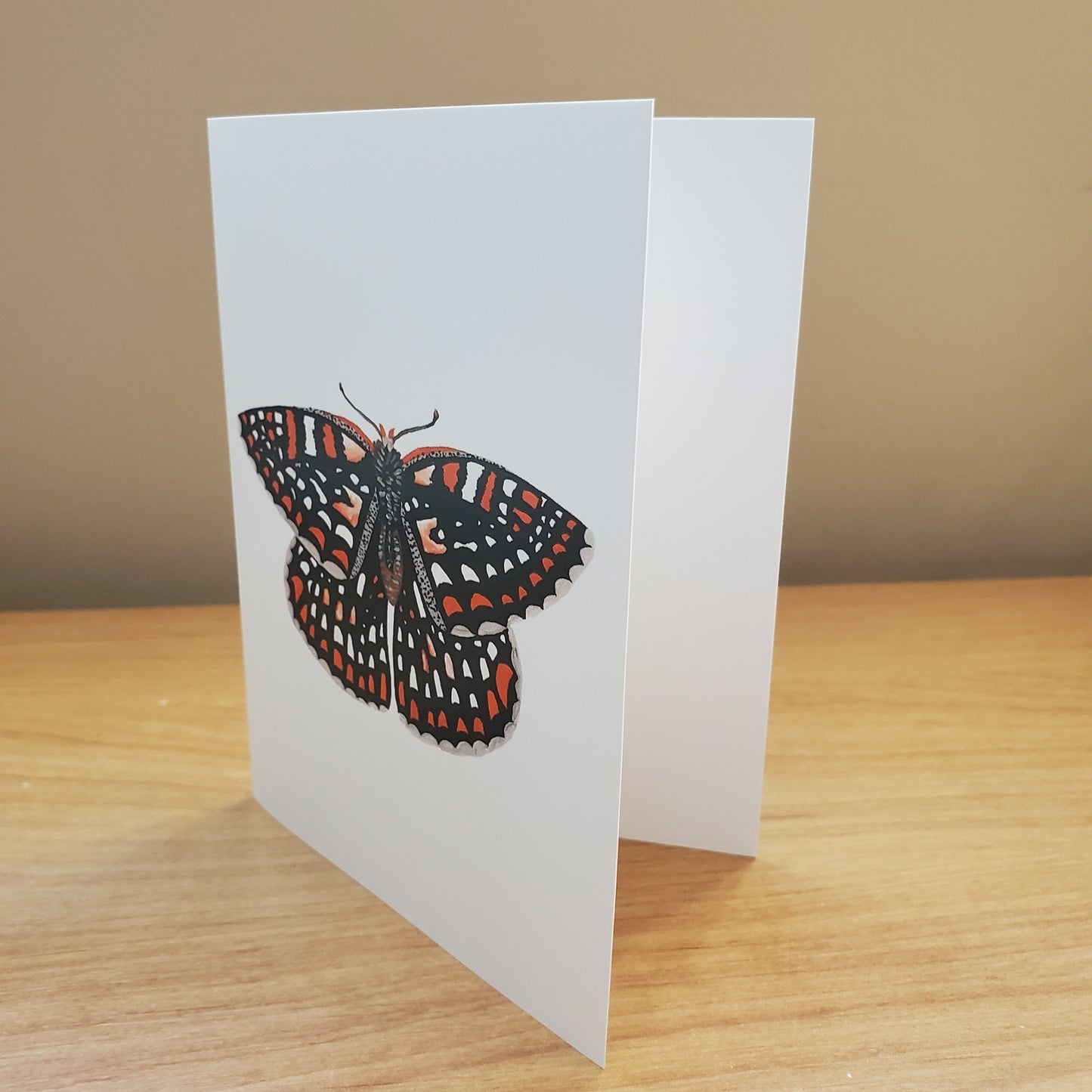 Quino Checkerspot Butterfly Greeting Card