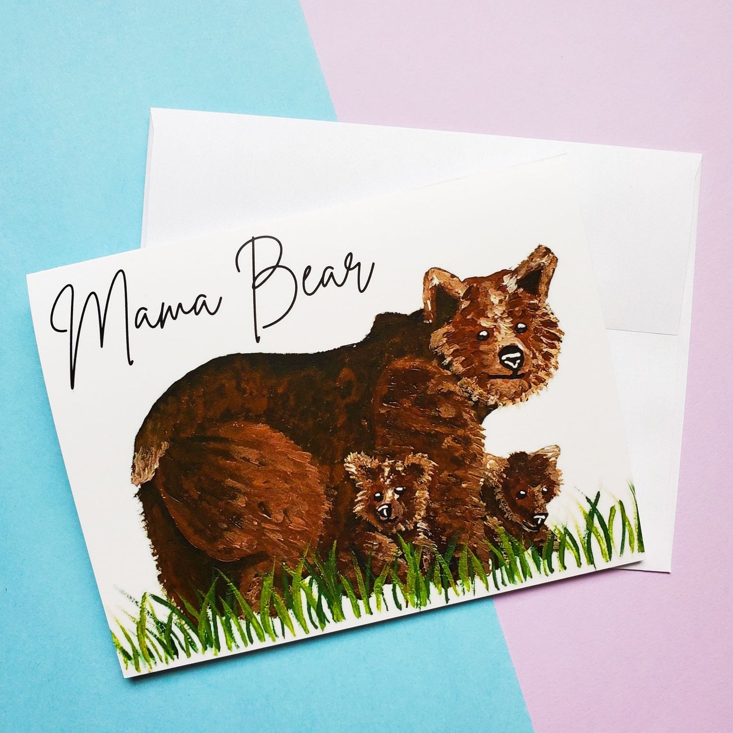 Mama Bear Greeting Card