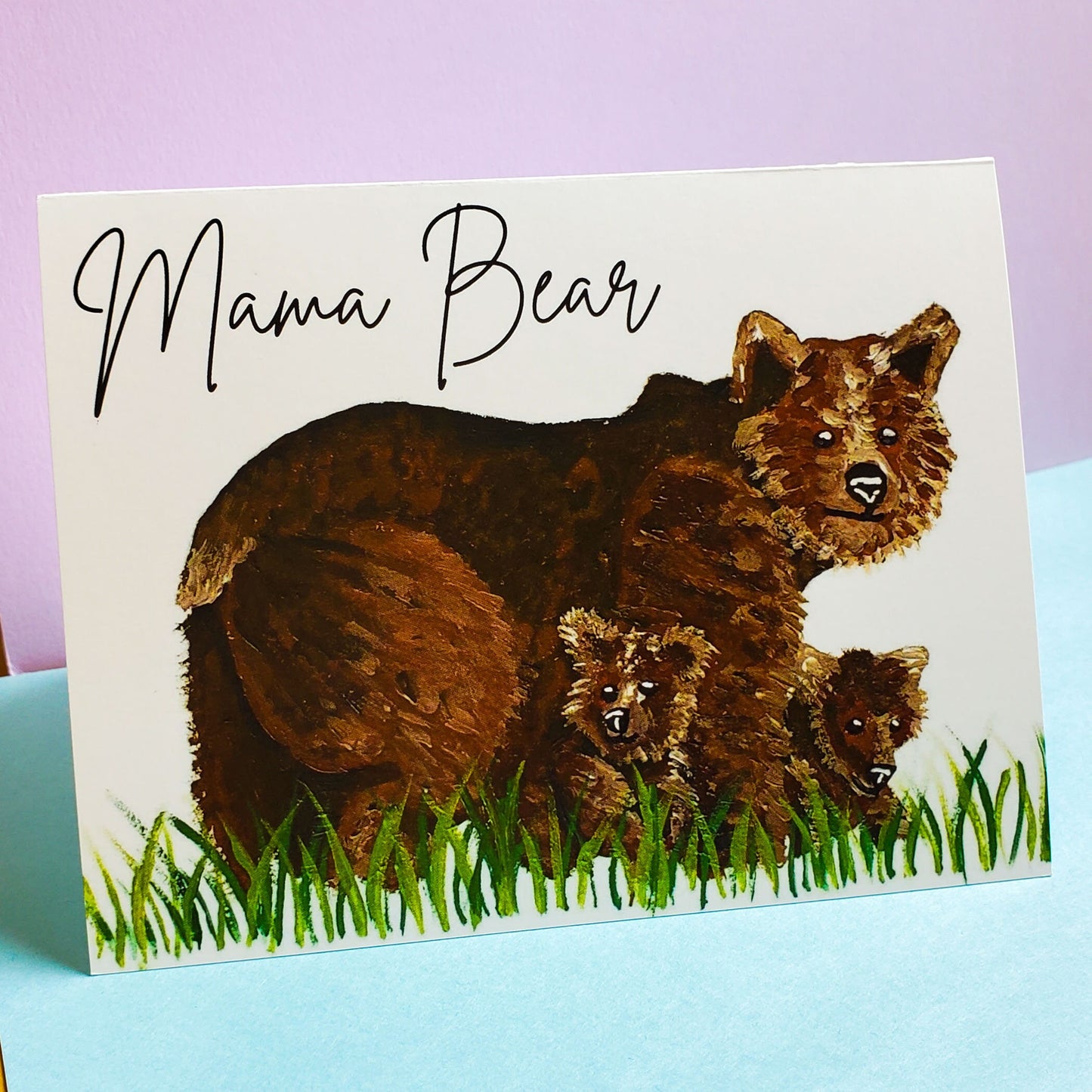 Mama Bear Greeting Card