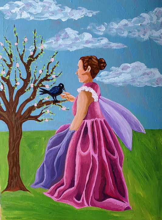 Garden Friends- Fairytale Painting