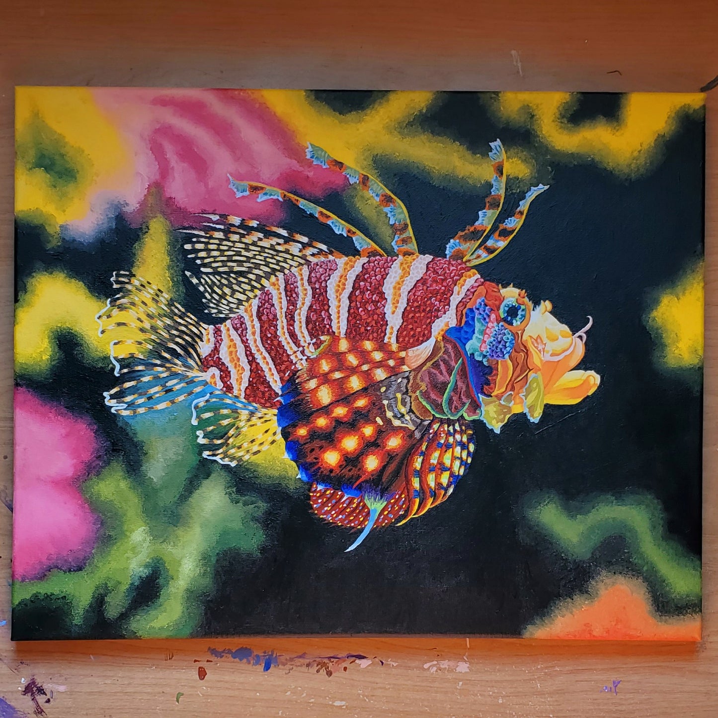 Lion Fish Painting