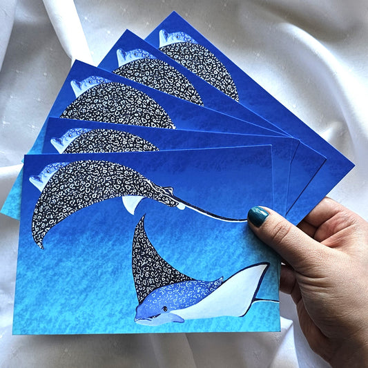 Spotted Eagle Ray Print