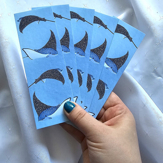Spotted Eagle Ray Bookmark