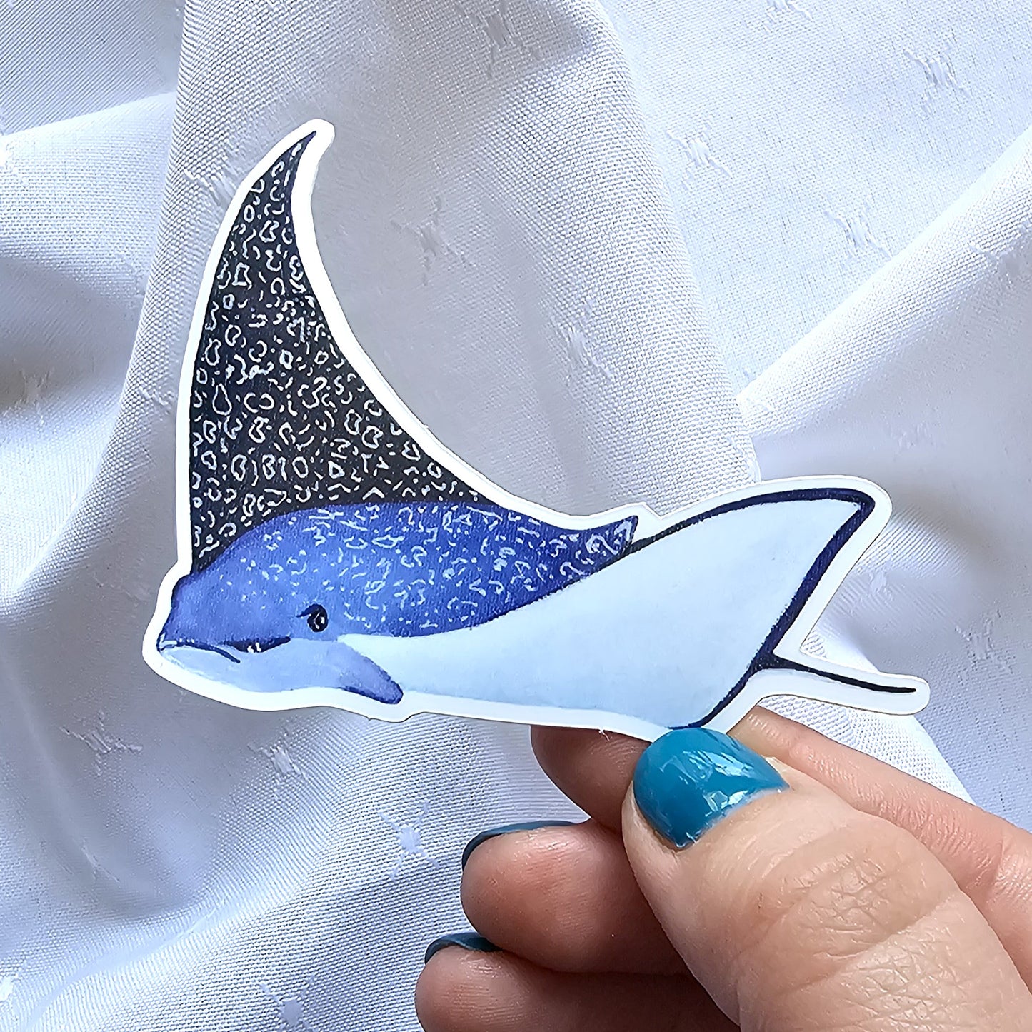 Spotted Eagle Ray Sticker