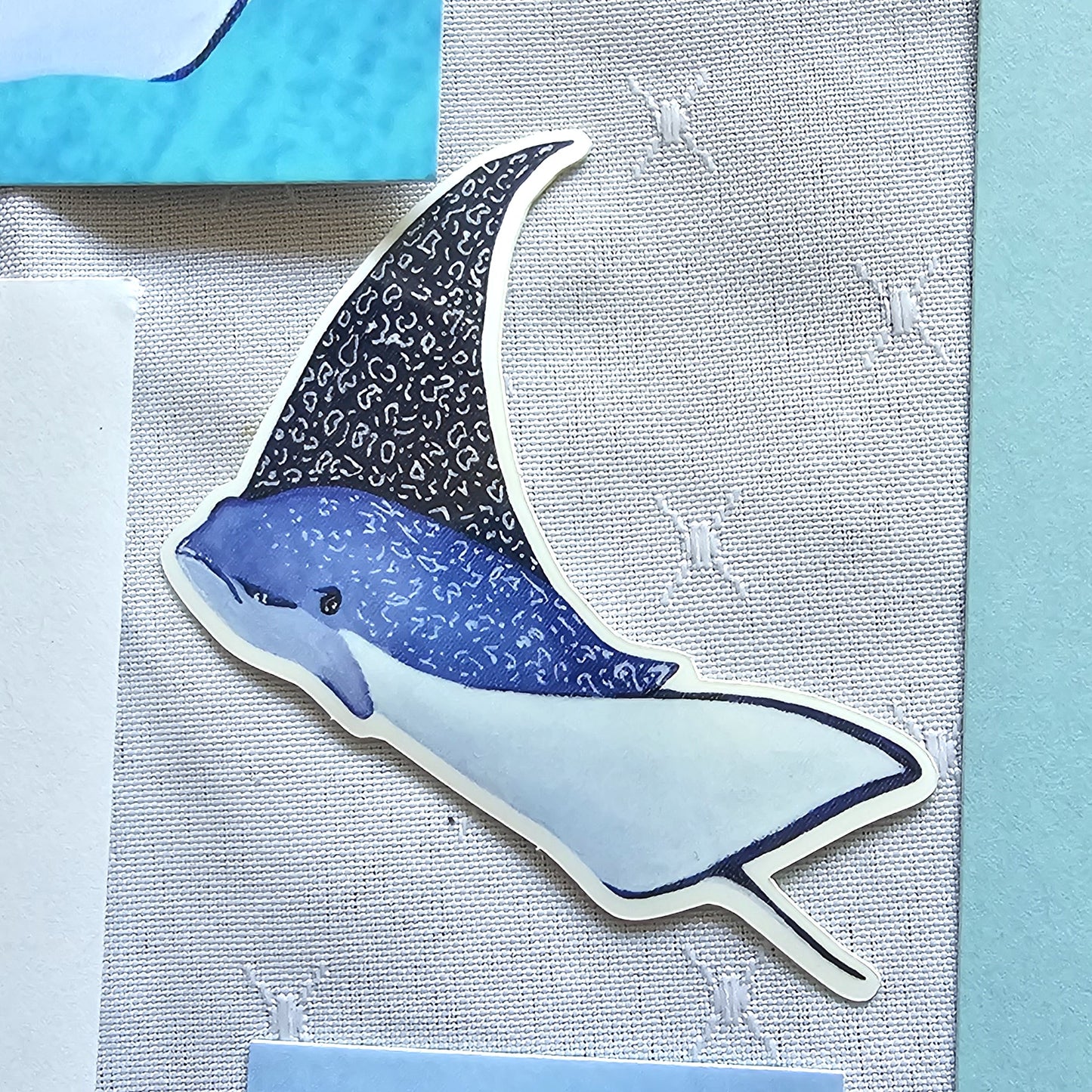 Spotted Eagle Ray- 1st Month of "Bubble Buddies Mail Club"