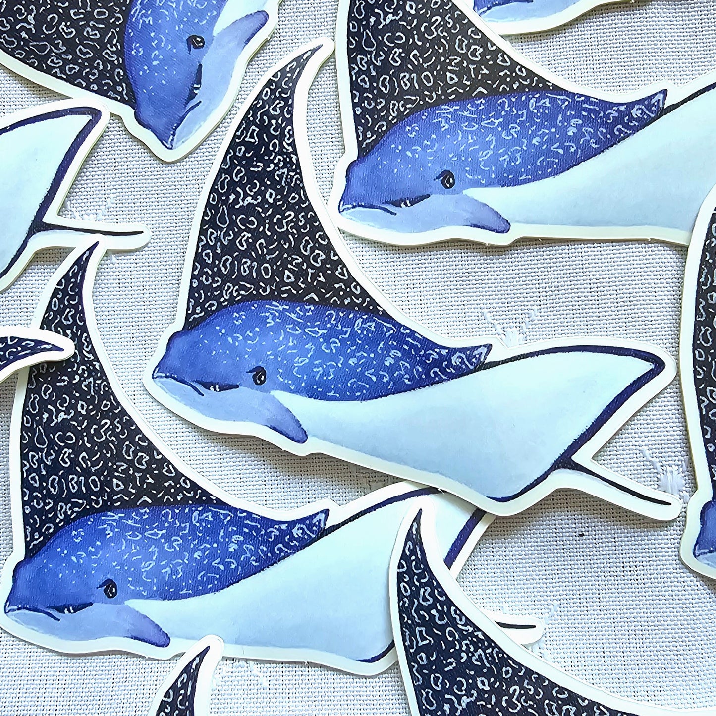 Spotted Eagle Ray Sticker
