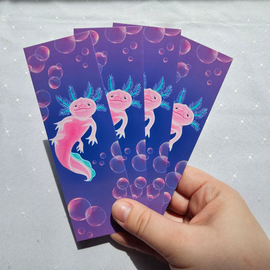 Axolotl Bookmark