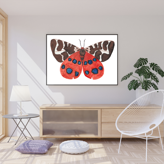 Garden Tiger Moth Print
