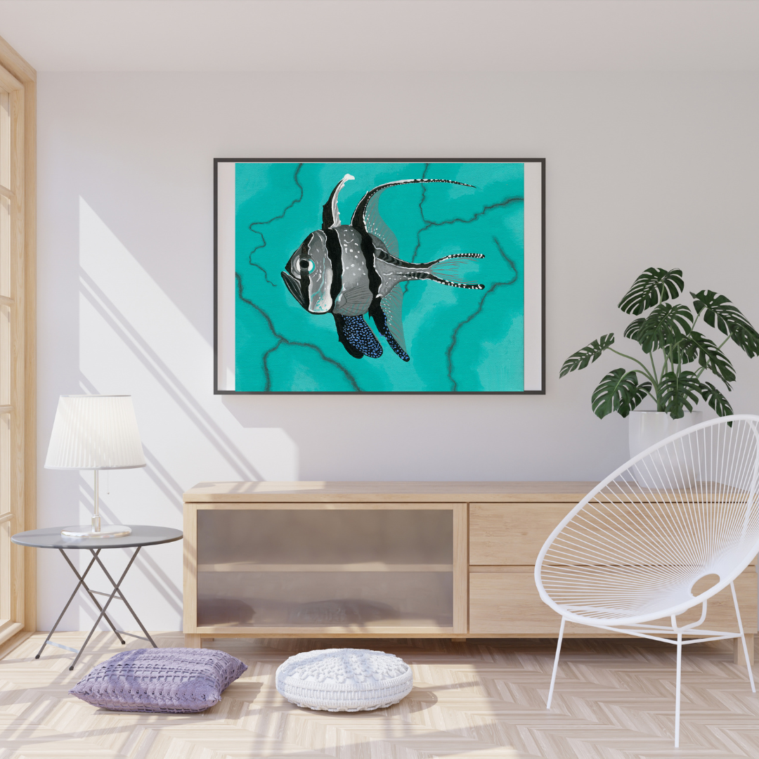 Banggai Cardinal Fish Art Print