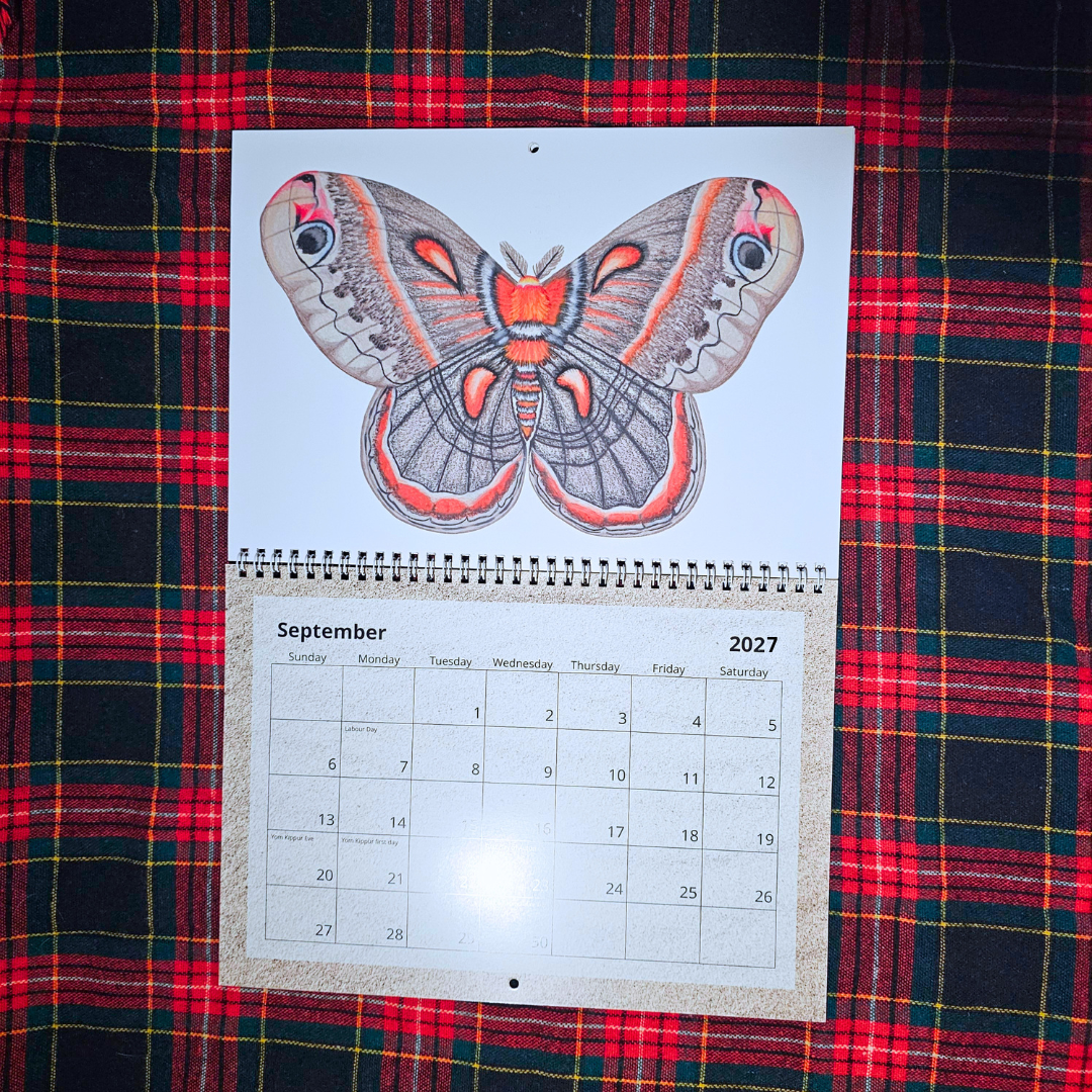 2027 Moth Calendar