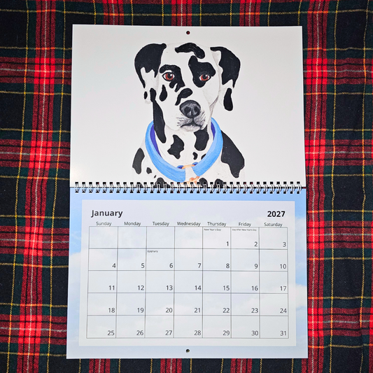 2027 Dog Calendar