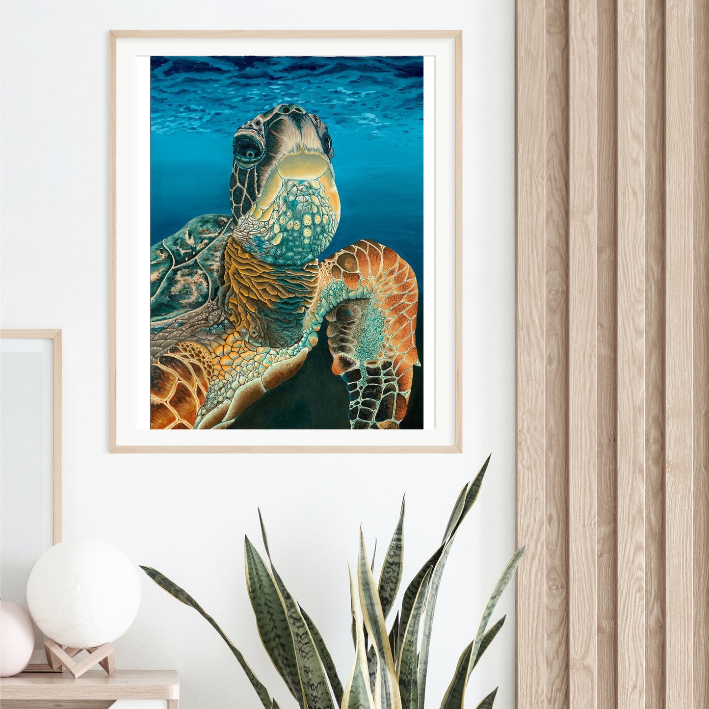 Ocean Traveller-Sea Turtle Print