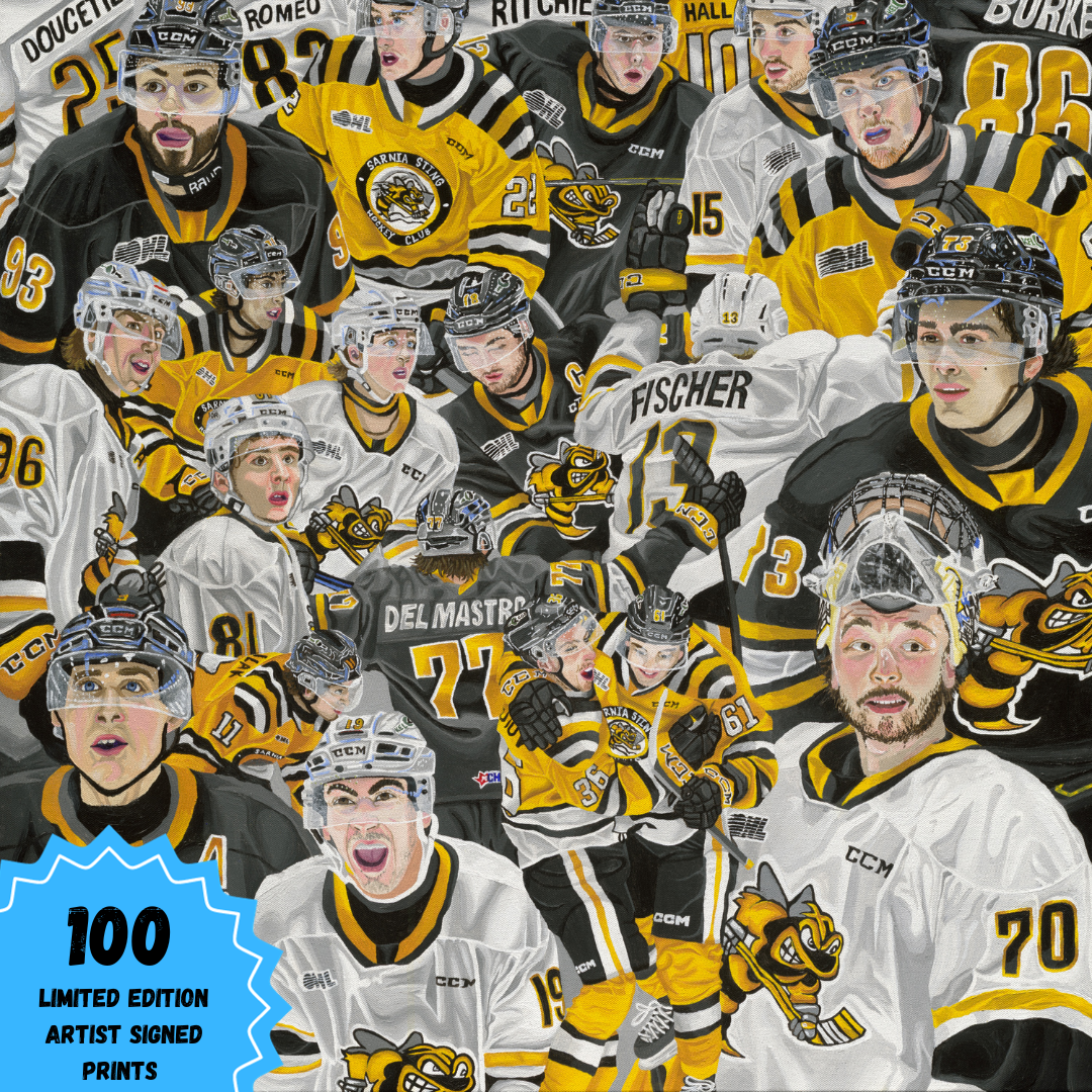 Sarnia Sting COLLECTORS Print