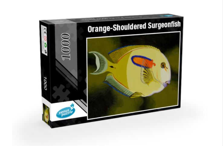 Orange-Shouldered Surgeonfish Puzzle