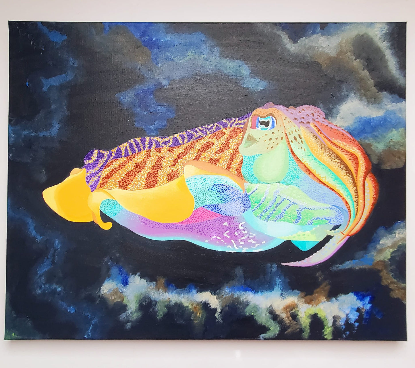 Cuttlefish Painting