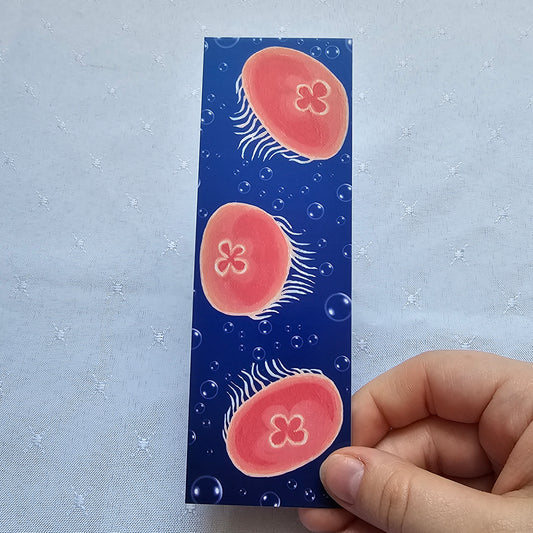 Moon Jellyfish Bookmark