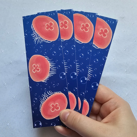 Moon Jellyfish Bookmark