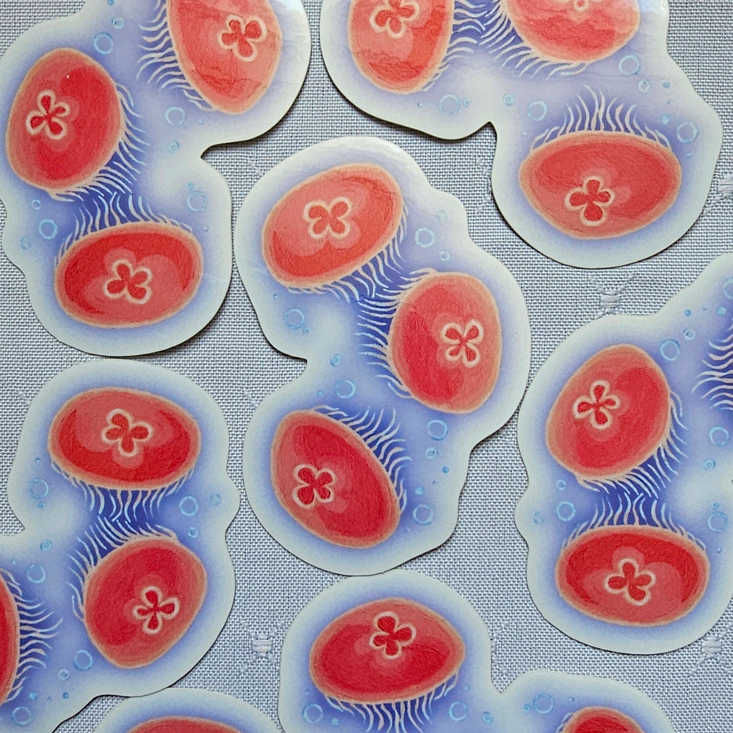 Moon Jellyfish Sticker