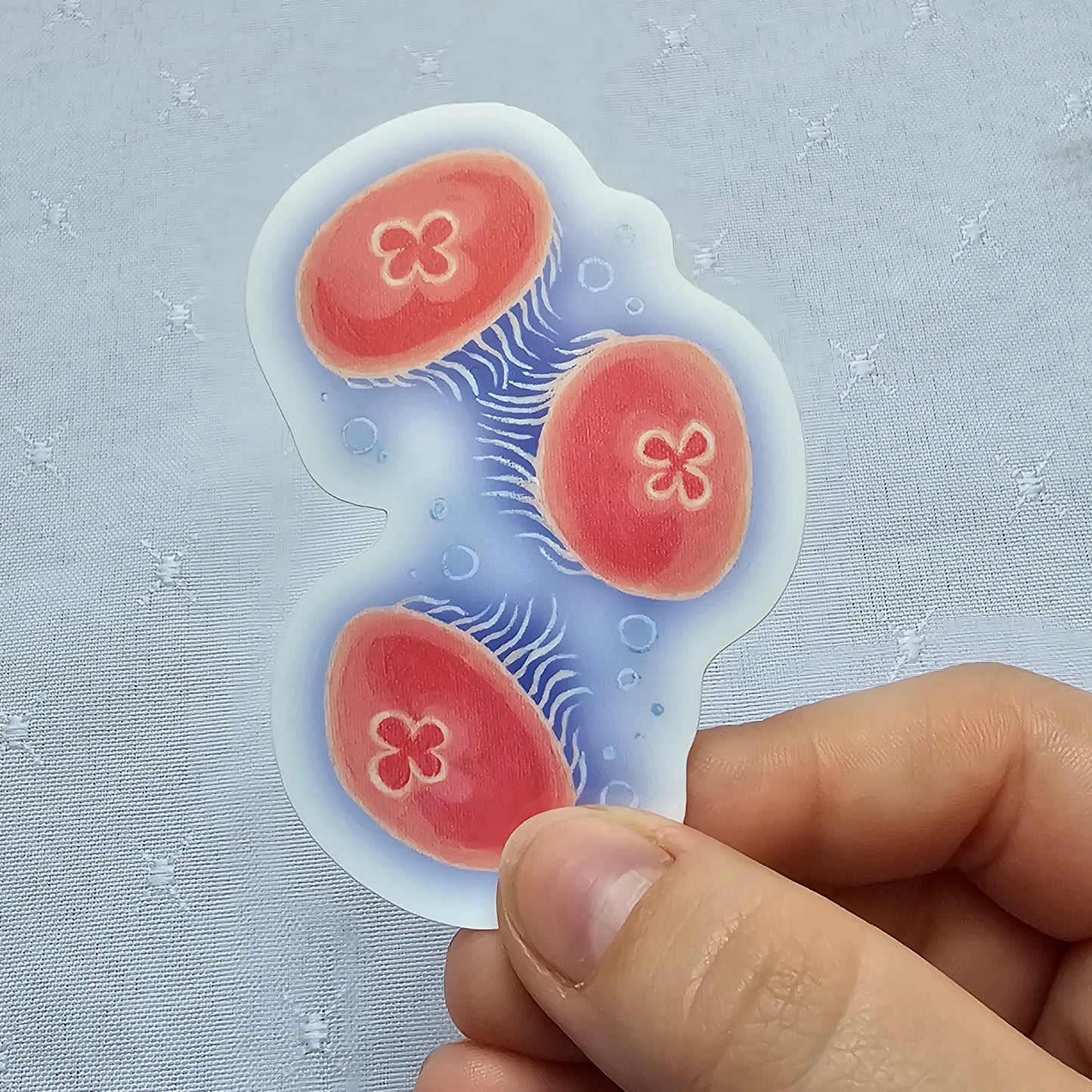 Moon Jellyfish- 2nd Month of "Bubble Buddies Mail Club"