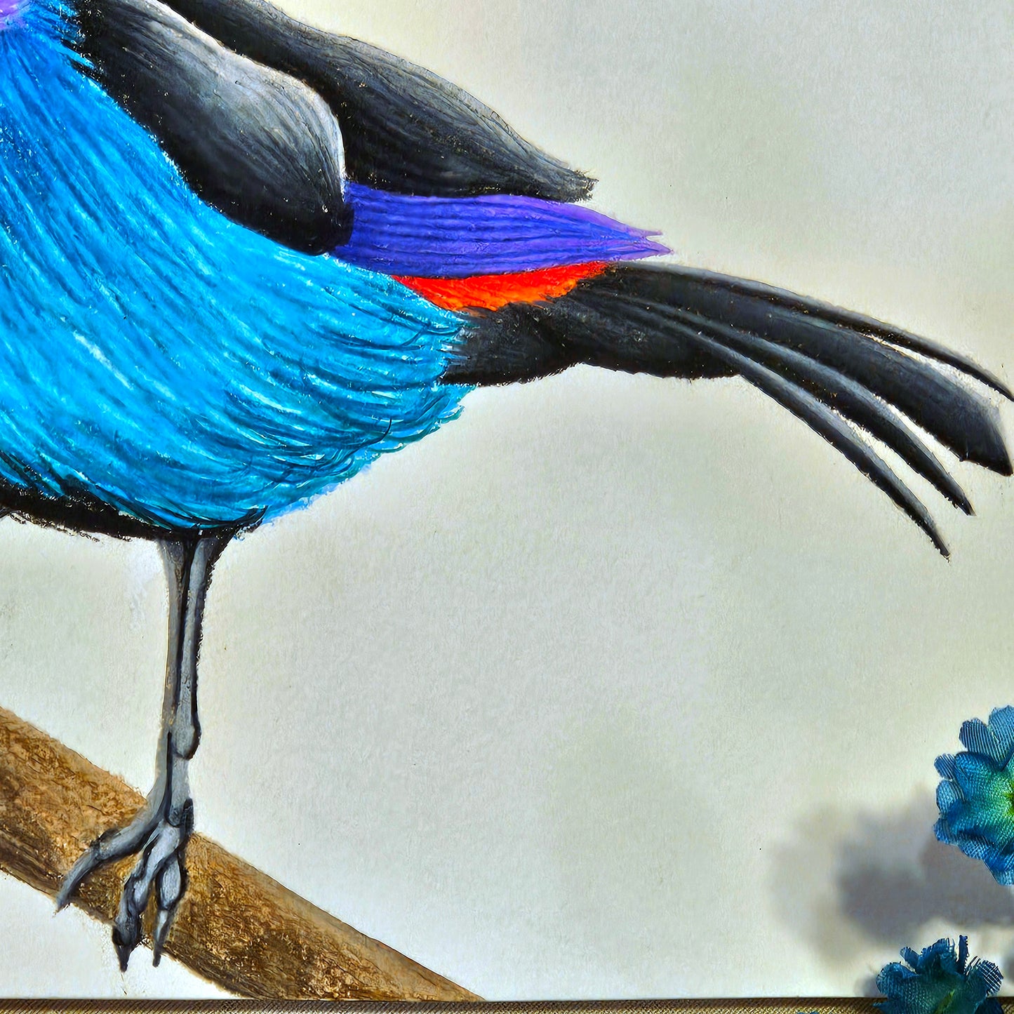 Paradise Tanager Drawing